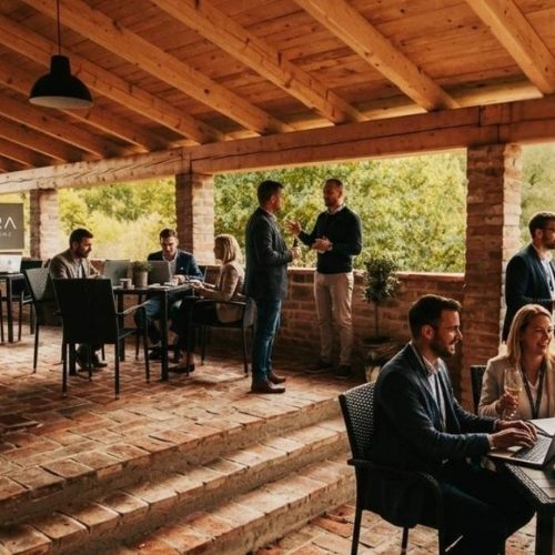 Resortu Biskupský Dvůr – průběh firemní akce